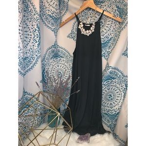 🔆 Francesca’s Black Jersey Dress Size XS